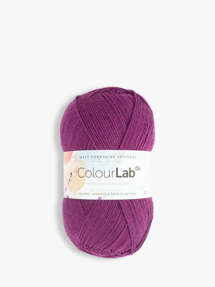 West Yorkshire Spinners ColourLab DK Yarn, 100g, Purple
