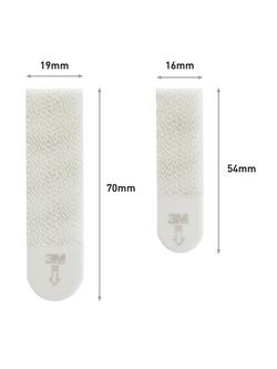 Command Damage-Free Removable Small & Medium Picture Hanging Strips, 6 Pictures - view 2, White