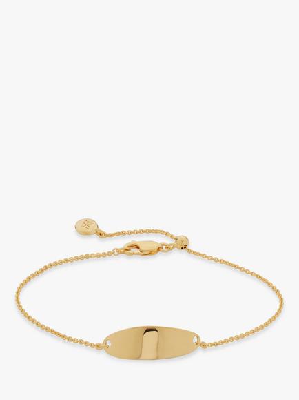 Monica Vinader Nura Tiny Fine Chain Bracelet, Gold
