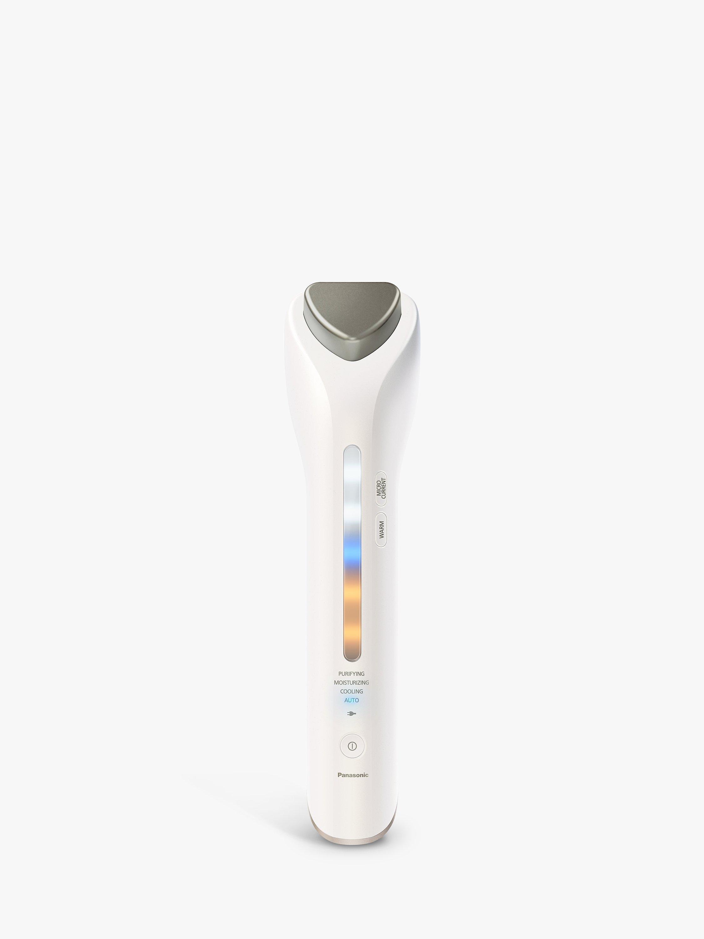 Product image 1 of 7, which shows Panasonic EH-XT20 3-in-1 Facial Enhancer with Microcurrent Technology, White