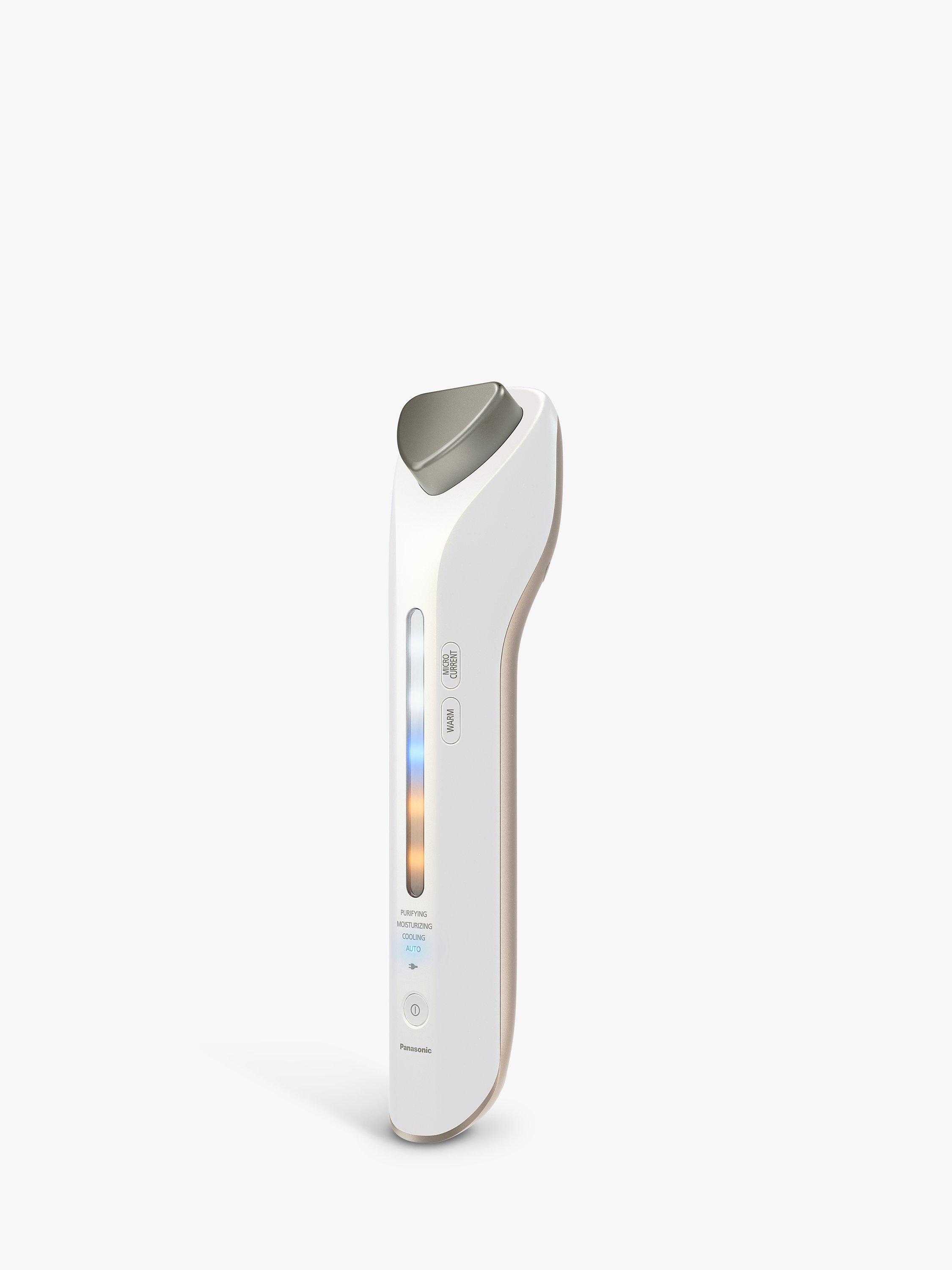 Product image 2 of 7, which shows Panasonic EH-XT20 3-in-1 Facial Enhancer with Microcurrent Technology, White
