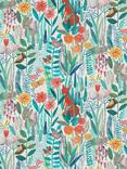 Harlequin Hide And Seek Furnishing Fabric, Poppy/Marine/Ochre