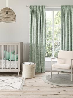 Harlequin Into The Meadow Furnishing Fabric - view 2, Duck Egg