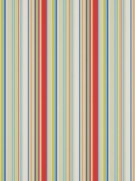 Harlequin Rush Furnishing Fabric, Strawberry/Sailor