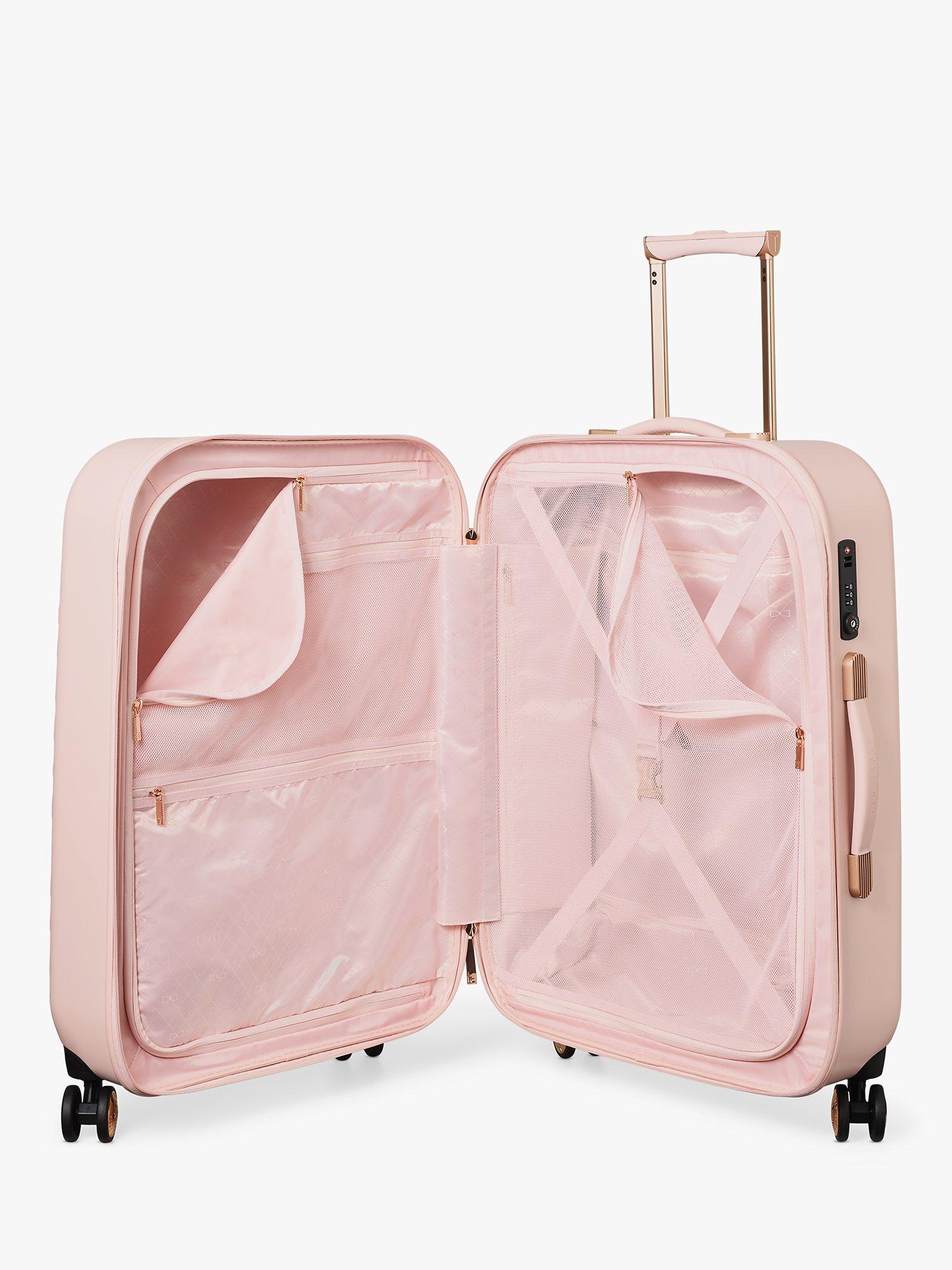 Ted Baker Belle 69cm 4 Wheel Medium Suitcase Pink