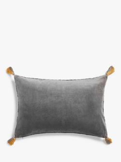 John Lewis Kuva Cushion - view 2, Storm