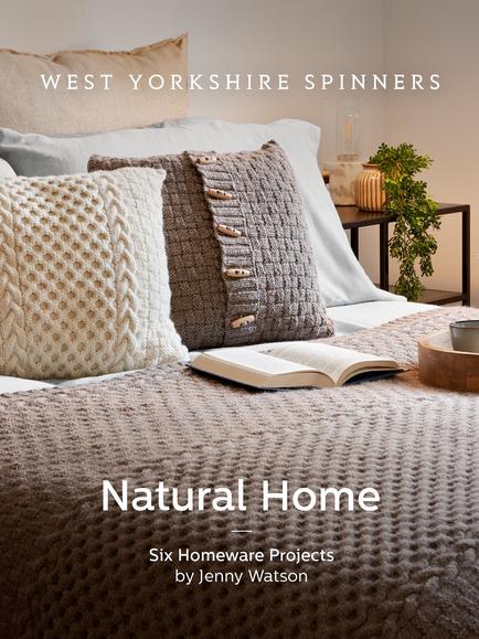 West Yorkshire Spinners Natural Home Knitting Pattern Book, 