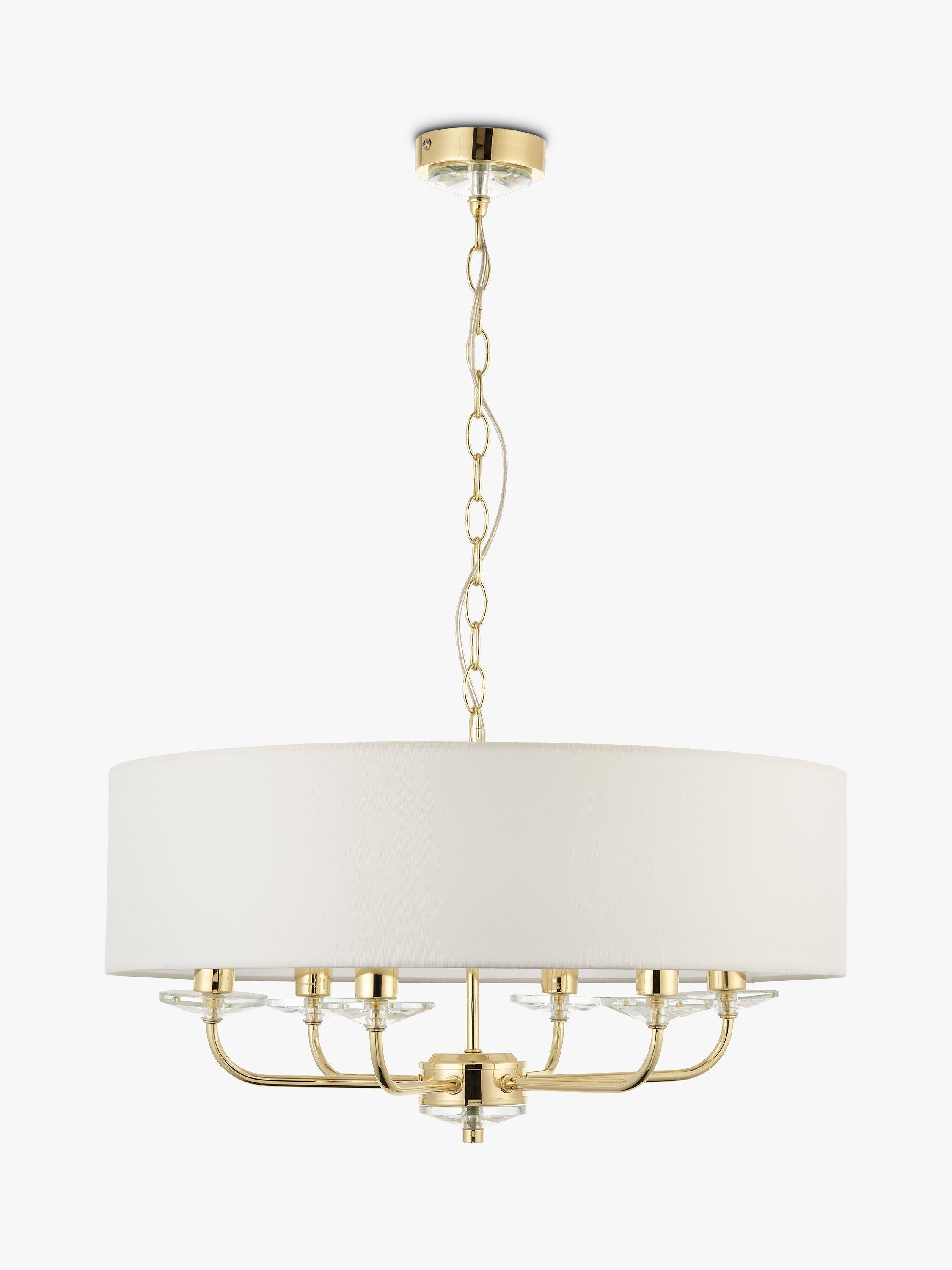 Bay Lighting Hailey Ceiling Light, Natural/Brass