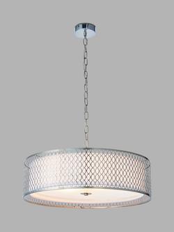 Bay Lighting Josette Ceiling Light, Nickel, Nickel