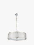 Bay Lighting Josette Ceiling Light, Nickel