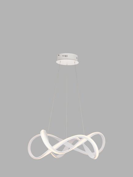 Bay Lighting Constance LED Ceiling Light, Sand White
