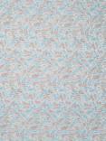Nina Campbell Les Indiennes Arles Furnishing Fabric, Coral/Aqua/Ochre