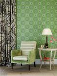 Nina Campbell Les Indiennes Furnishing Fabric, Green