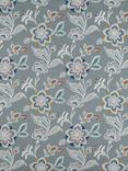 Osborne & Little Rosings Furnishing Fabric, Dove/Cobalt