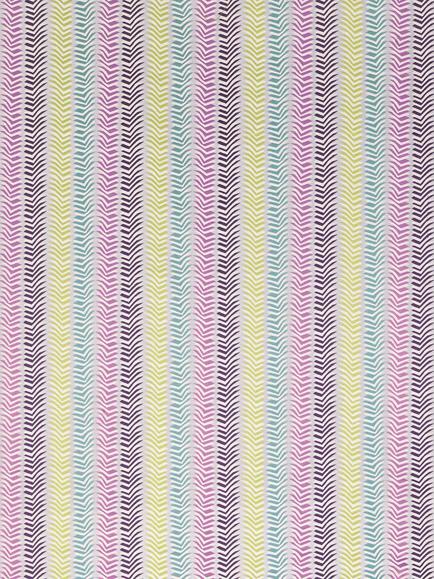 Osborne & Little Brubeck Furnishing Fabric, Blackcurrant/Pansy