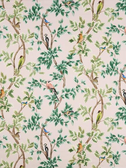 Osborne & Little Netherfield Furnishing Fabric, Blush