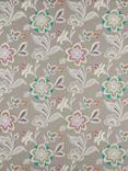 Osborne & Little Rosings Furnishing Fabric, Linen/Turquoise