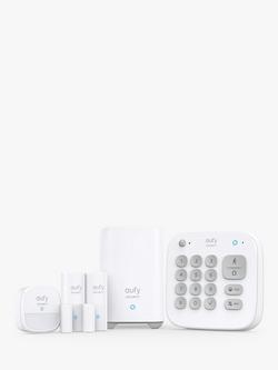 eufy 5-Piece Smart Security Home Alarm Kit, White
