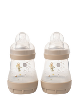 MAM Easy Start Anti-Colic Self-Sterilising Baby Bottle, Pack of 2, 160ml