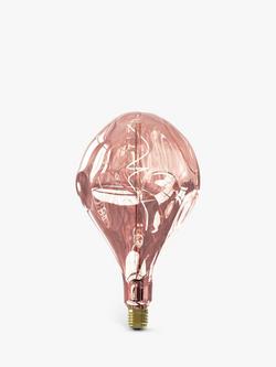 Calex XXL 6W E27 LED Dimmable Tinted Bulb, Rose, Rose