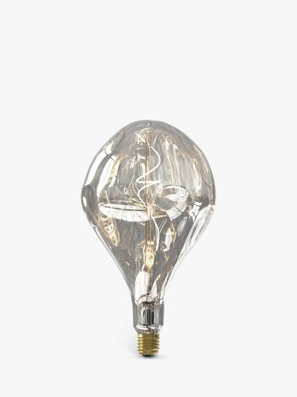 Calex XXL 6W E27 LED Dimmable Tinted Bulb, Silver, Silver