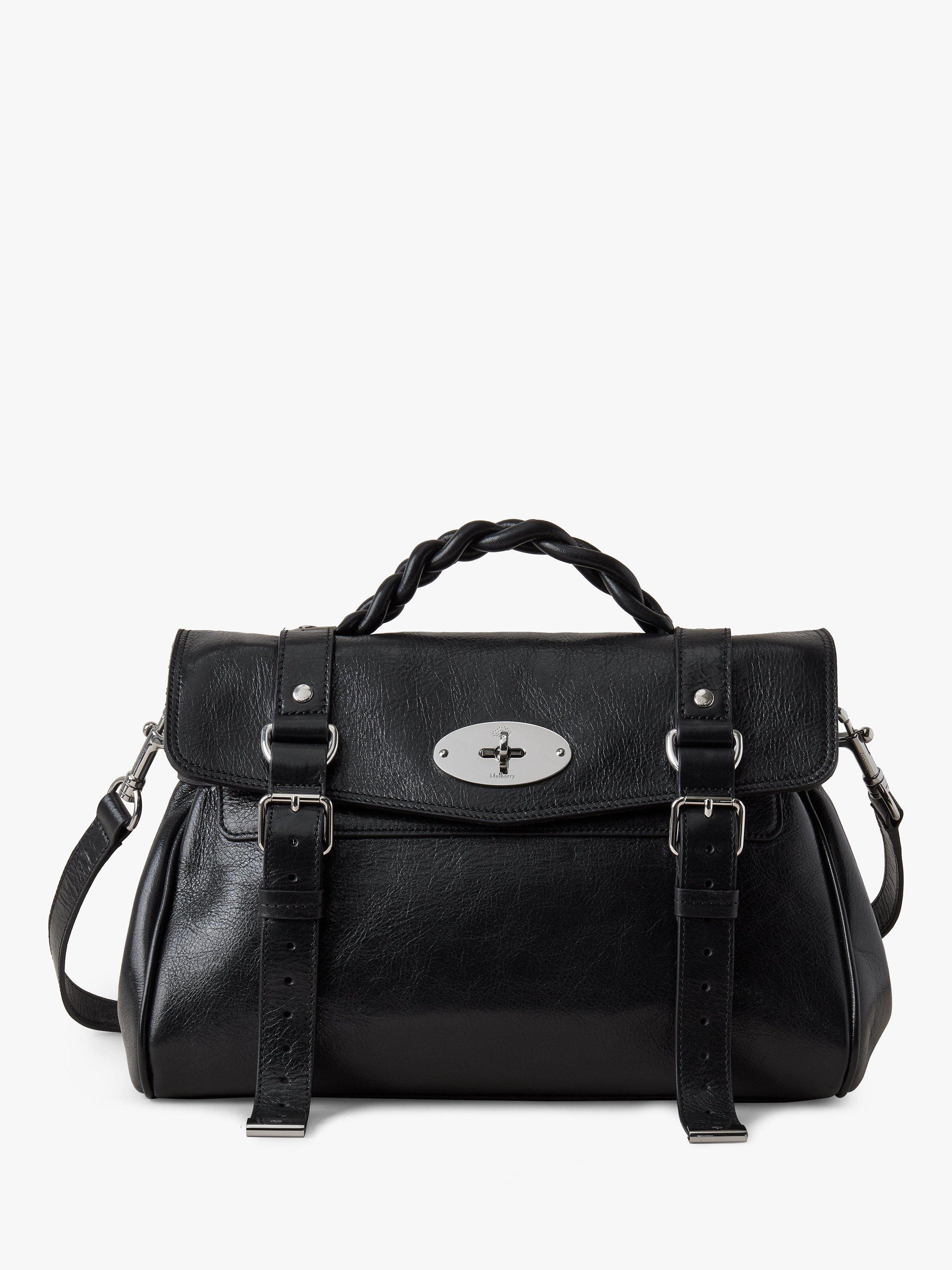 Mulberry Alexa High Shine Leather Shoulder Bag