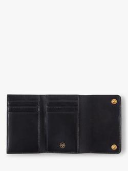 Mulberry Continental Small Classic Grain Leather Trifold Purse - view 2, Black