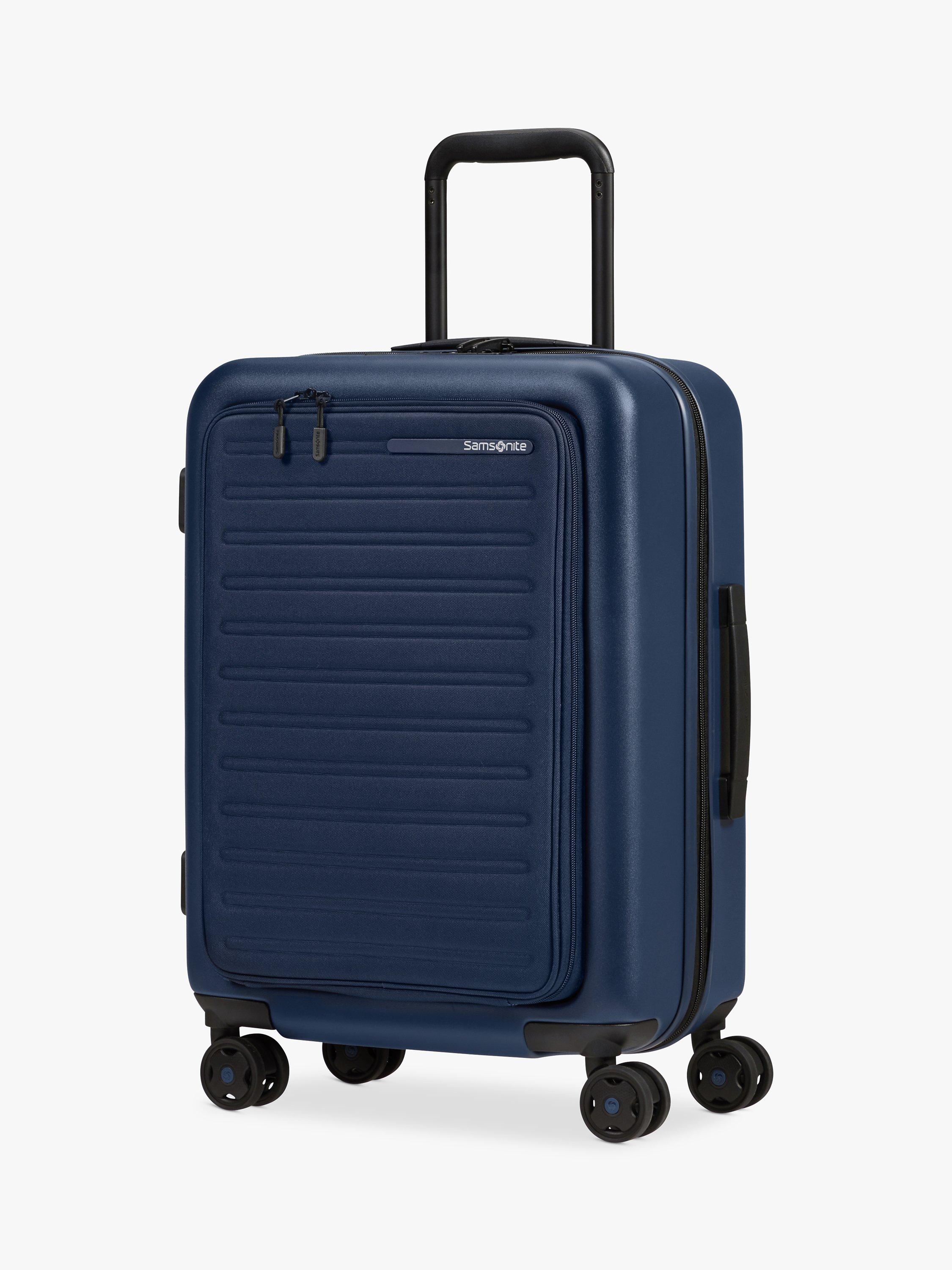 Samsonite Stack'd 4-Wheel 55cm Expandable Cabin Case, Navy
