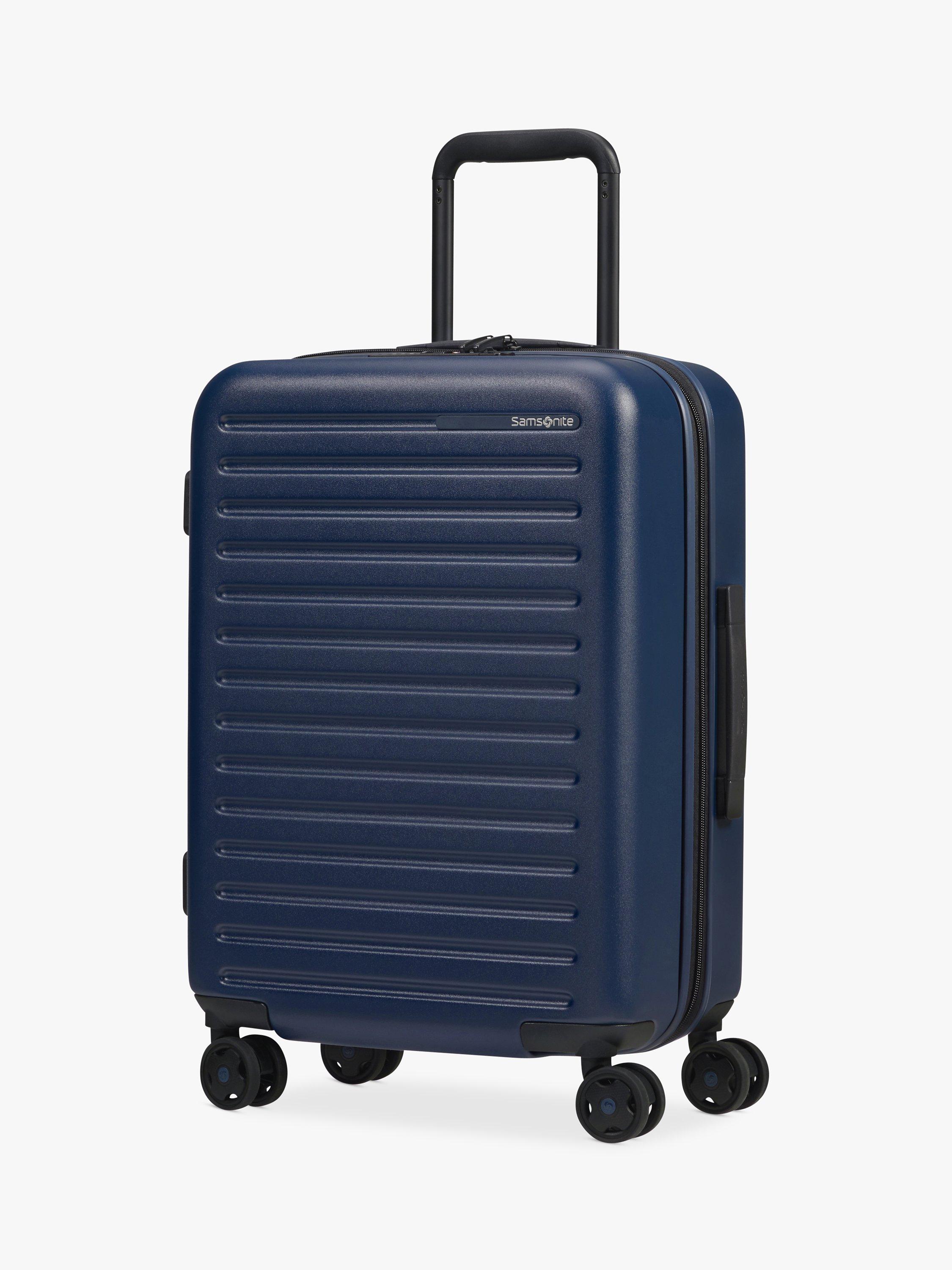 Samsonite Stack'd 4-Wheel 55cm Expandable Cabin Case, Navy