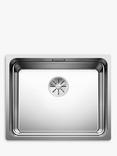 BLANCO Etagon Undermounted Single Bowl Kitchen Sink, Stainless Steel