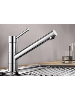 BLANCO Kano Single Lever Kitchen Mixer Tap, Chrome - view 2, Chrome