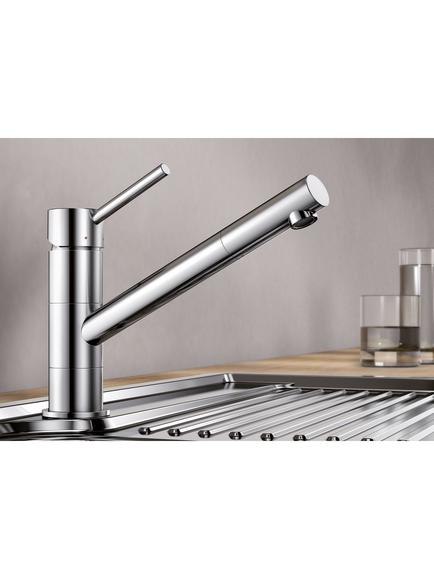 BLANCO Kano Single Lever Kitchen Mixer Tap, Chrome - view 2, Chrome