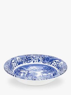 Spode Blue Italian Cereal Bowls, Set of 4, 15cm, Blue/White, 
