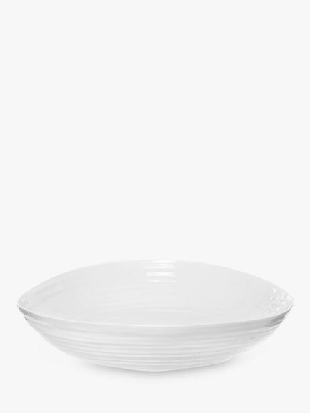 Sophie Conran for Portmeirion Large Statement Bowl, 36.5cm, White, 