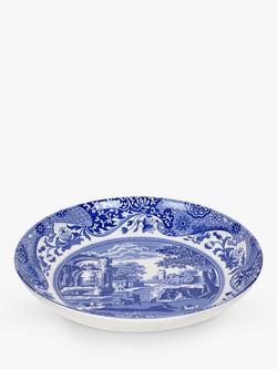 Spode Blue Italian Pasta Bowls, Set of 4, 23cm, Blue/White, 