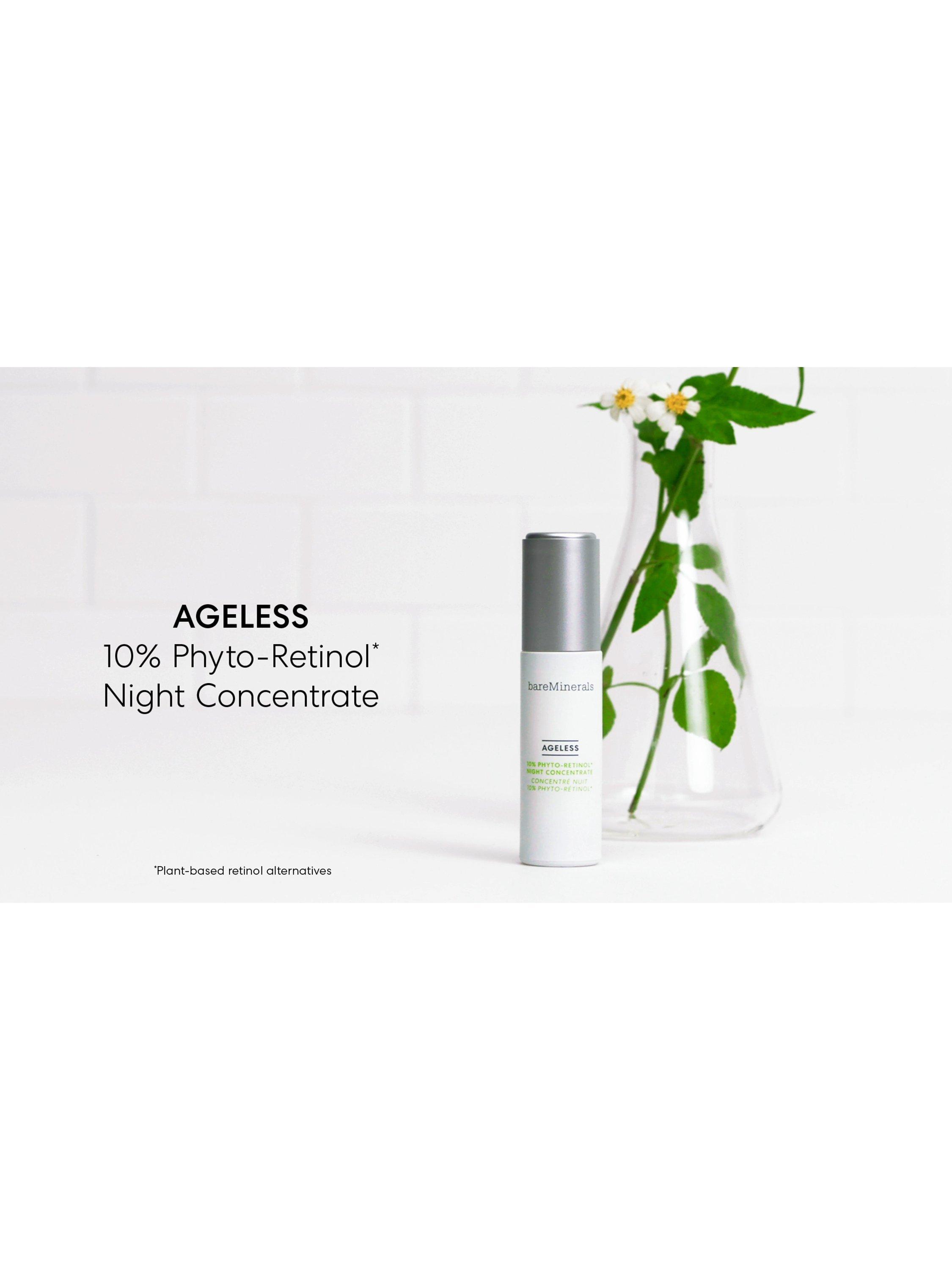 Product image 7 of 7, which shows bareMinerals AGELESS Phyto-Retinol Night Concentrate, 30ml