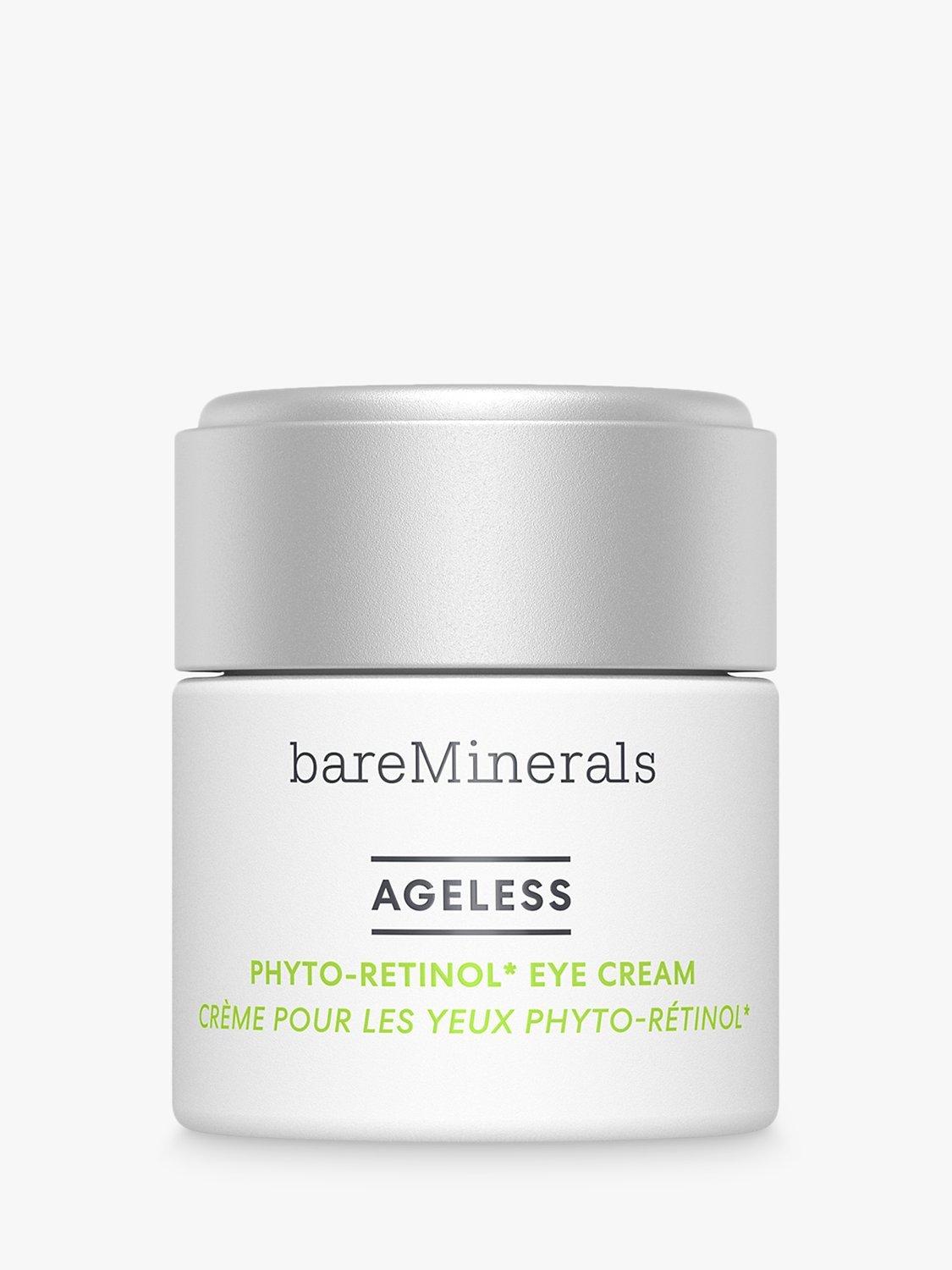 Product image 1 of 9, which shows bareMinerals AGELESS Phyto-Retinol Eye Cream, 15ml