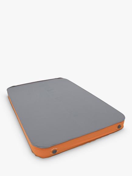 Vango Shangri-La II Self-Inflating Double Airbed, Orange
