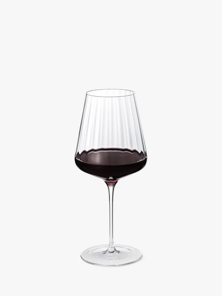 Georg Jensen Bernadotte Crystal Red Wine Glass, Set of 6, 540ml, Clear - view 2, Clear