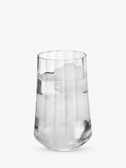 Georg Jensen Bernadotte Tall Crystal Tumbler, Set of 6, 380ml, Clear - view 2, Clear