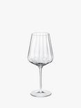 Georg Jensen Bernadotte Crystal White Wine Glass, Set of 6, 430ml, Clear