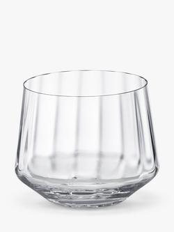 Georg Jensen Bernadotte Low Crystal Tumbler, Set of 6, 250ml, Clear, Clear