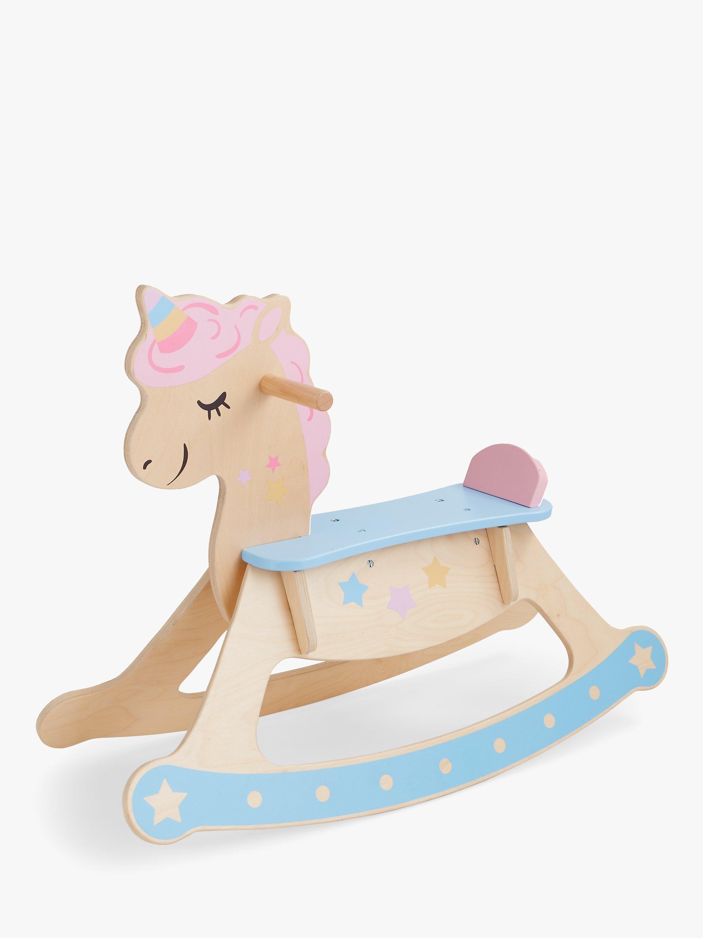 John Lewis Wooden Rocking Unicorn