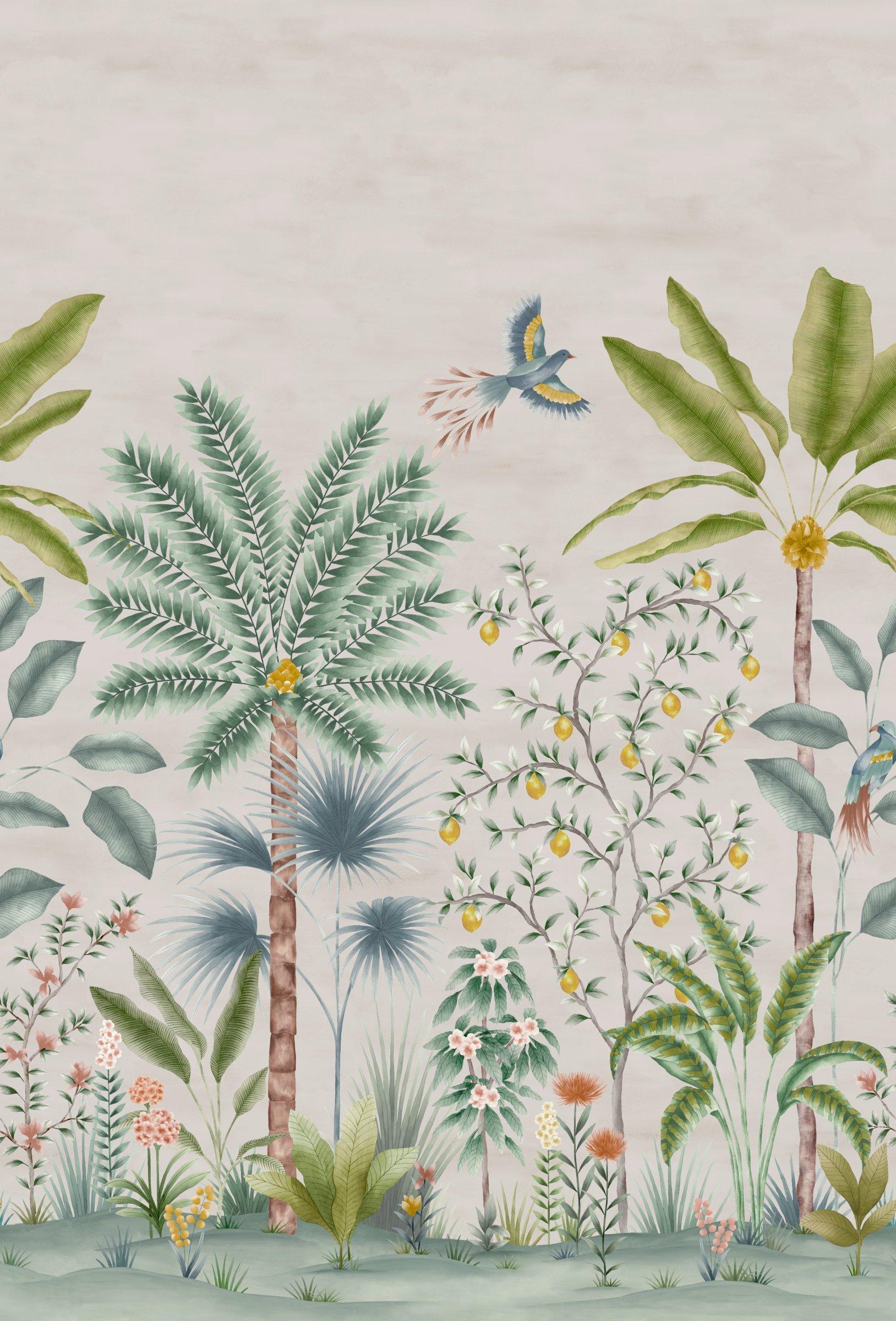John Lewis Tropical Palm Wallpaper Mural