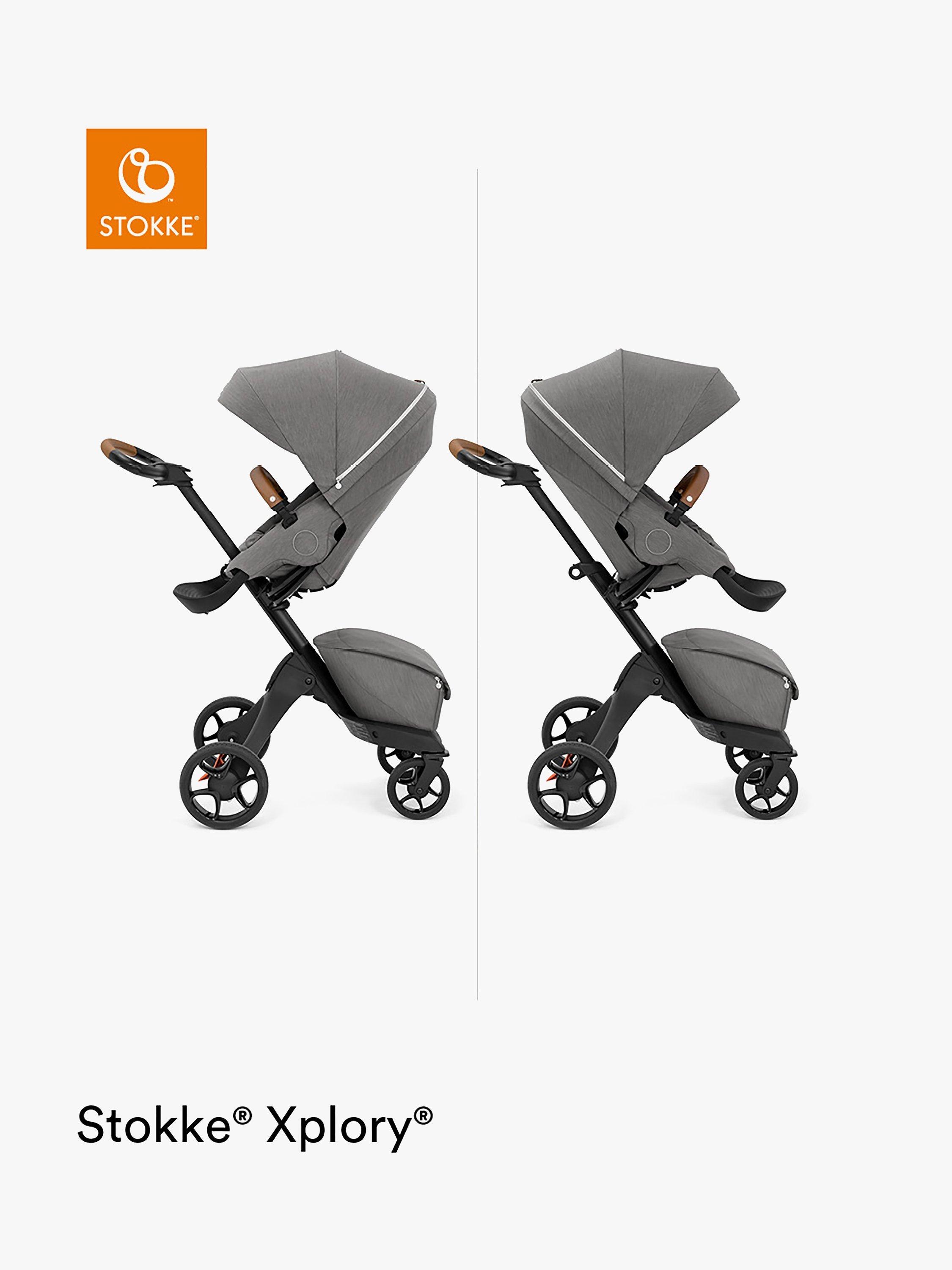 Grey stokke pram hotsell