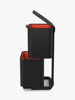 Joseph Joseph Totem Max Bin, 60L, Black - view 2, Black