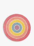 John Lewis Rainbow Rug, Multi, Dia.150cm