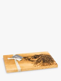 Selbrae House Oak Wood Spaniel Dog Serving Board, 30cm, Natural, 
