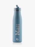 Totally About You Personalised Evolution Water Bottle, 500ml, Blue