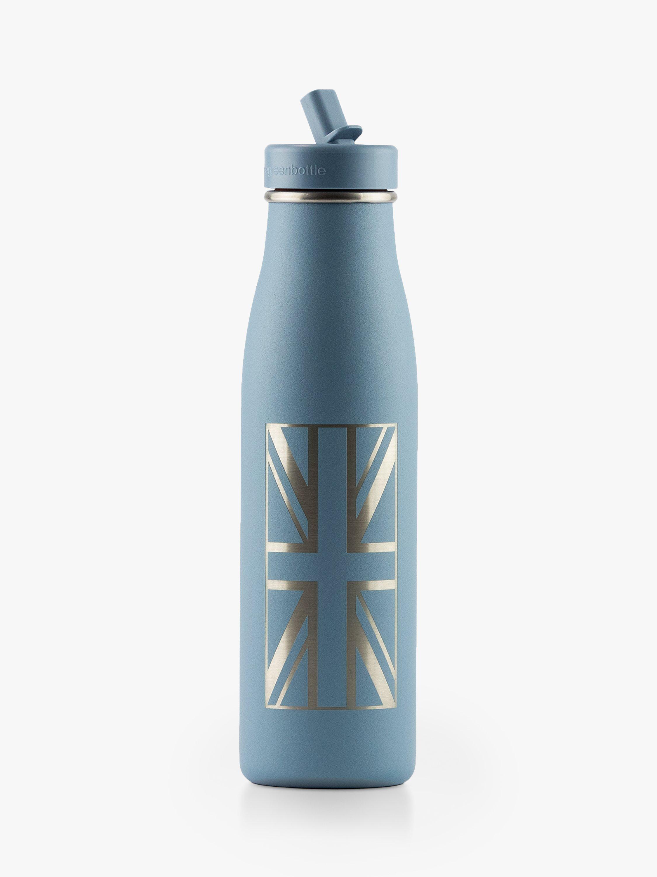 Totally About You Personalised Union Jack Water Bottle, 500ml